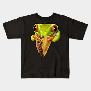 Taco Frog Kids T-Shirt